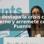 Junts destapa la crisis con el Gobierno y arremete contra Puente