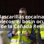 Mascarillas cocaína y chalecos: el botín oculto de la Cañada Real