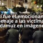 Así fue el emocionante homenaje a las víctimas de Adamuz en imágenes
