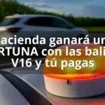 Hacienda ganará una FORTUNA con las balizas V16 y tú pagas