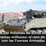 8.220 millones de euros en programas militares: el reto de Indra con las Fuerzas Armadas