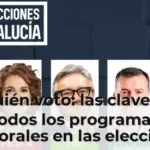 A quién voto: las claves de todos los programas electorales en las elecciones de Andalucía 2026