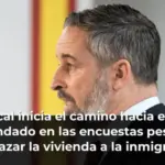 Abascal inicia el camino hacia el 29-N blindado en las encuestas pese a desplazar la vivienda a la inmigración