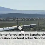 Accidente ferroviario en España eleva la presión electoral sobre Sánchez