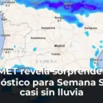 AEMET revela sorprendente pronóstico para Semana Santa casi sin lluvia