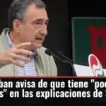 Aitor Esteban avisa de que tiene 