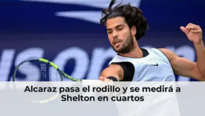 Alcaraz pasa el rodillo y se medirá a Shelton en cuartos