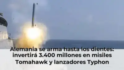 Alemania se arma hasta los dientes: invertirá 3.400 millones en misiles Tomahawk y lanzadores Typhon