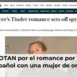 Alerta en la OTAN por el romance por Tinder de un oficial español con una mujer de origen ruso