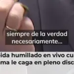 Almeida humillado en vivo cuando paloma le caga en pleno discurso