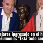 Andrés Pajares ingresado en el hospital por una neumonía: 