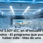 Año 3.507 d.C. en el estudio de Alsina - El programa que pudo haber sido - Más de uno