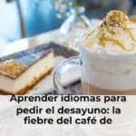 Aprender idiomas para pedir el desayuno: la fiebre del café de especialidad con 'flat white', pistacho y tarta de limón