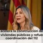 Aragón acelera la construcción de más de 1.100 viviendas públicas y refuerza la coordinación del 112