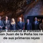 Aragón devuelve al Panteón Real de San Juan de la Peña los restos de sus primeros reyes