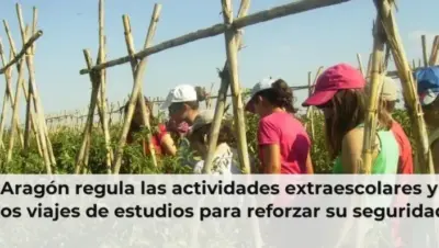 Aragón regula las actividades extraescolares y los viajes de estudios para reforzar su seguridad