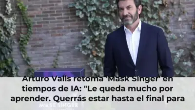Arturo Valls retoma 'Mask Singer' en tiempos de IA: "Le queda mucho por aprender. Querrás estar hasta el final para ver