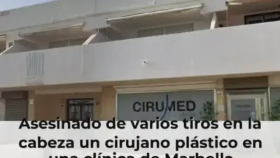 Asesinado de varios tiros en la cabeza un cirujano plástico en una clínica de Marbella