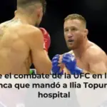 Así fue el combate de la UFC en la Casa Blanca que mandó a Ilia Topuria al hospital