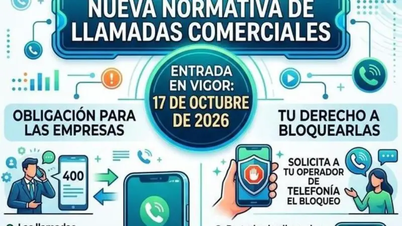 Atento si te llaman desde un número que empieza por 400: la nueva norma que entra hoy en vigor