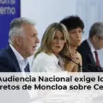 ¡Audiencia Nacional exige los secretos de Moncloa sobre Ceuta