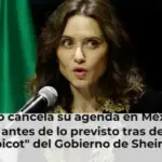 Ayuso cancela su agenda en México y regresa antes de lo previsto tras denunciar un 