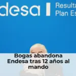 Bogas abandona Endesa tras 12 años al mando