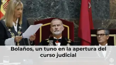 Bolaños, un tuno en la apertura del curso judicial