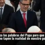 Bolaños utiliza las palabras del Papa para que los casos de corrupción