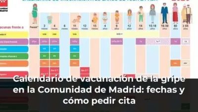 Calendario de vacunación de la gripe en la Comunidad de Madrid: fechas y cómo pedir cita