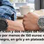 Calvin Klein y dos relojes de fondo de armario por menos de 150 euros: el acero en negro, en gris y en plateado de siempre