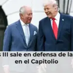 Carlos III sale en defensa de la OTAN en el Capitolio