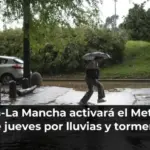 Castilla-La Mancha activará el Meteocam este jueves por lluvias y tormentas