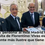 Ceuta 'perdona' al Real Madrid tras la visita de Florentino: Vivas es el presidente más ilustre que tiene España