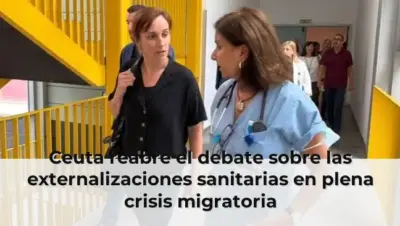Ceuta reabre el debate sobre las externalizaciones sanitarias en plena crisis migratoria