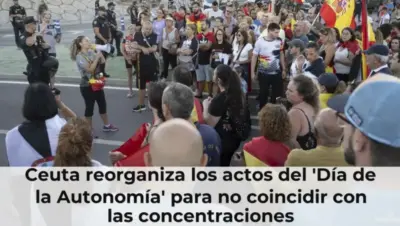 Ceuta reorganiza los actos del 'Día de la Autonomía' para no coincidir con las concentraciones