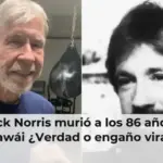 Chuck Norris murió a los 86 años en Hawái