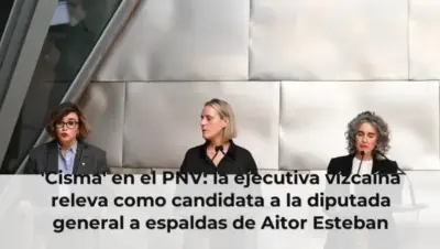 'Cisma' en el PNV: la ejecutiva vizcaína releva como candidata a la diputada general a espaldas de Aitor Esteban
