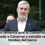 Clavijo lamenta que el Gobierno haya ridiculizado a Canarias y estudia recurrir el fondeo del barco
