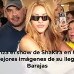 Comienza el show de Shakira en Madrid: las mejores imágenes de su llegada a Barajas