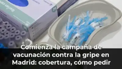 Comienza la campaña de vacunación contra la gripe en Madrid: cobertura, cómo pedir cita y cuándo ponésela