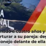 Condenado a cuatro años y medio por torturar a su pareja: degolló a su conejo delante de ella y le obligó a comérselo
