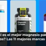 ¿Cuál es el mejor magnesio para los músculos? Las 11 mejores marcas de 2026