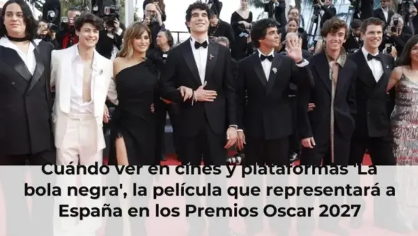 Cuándo ver en cines y plataformas 'La bola negra', la película que representará a España en los Premios Oscar 2027