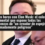 Cuatro horas con Elon Musk: el colosal documental que expone todas las vergüenzas de 