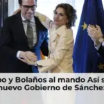 Cuerpo y Bolaños al mando Así será el nuevo Gobierno de Sánchez