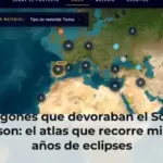 De dragones que devoraban el Sol a Los Simpson: el atlas que recorre miles de años de eclipses