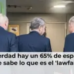 ¿De verdad hay un 65% de españoles que sabe lo que es el 'lawfare'?