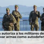 Defensa autoriza a los militares de Ceuta a llevar armas como autodefensa