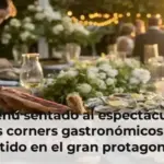 Del menú sentado al espectáculo: por qué los corners gastronómicos se han convertido en el gran protagonista de las bodas